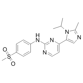 AZD5438,細胞周期蛋白依賴性激酶的抑制劑