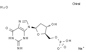2′-脫氧鳥苷-5′-一磷酸 二鈉鹽 水合物